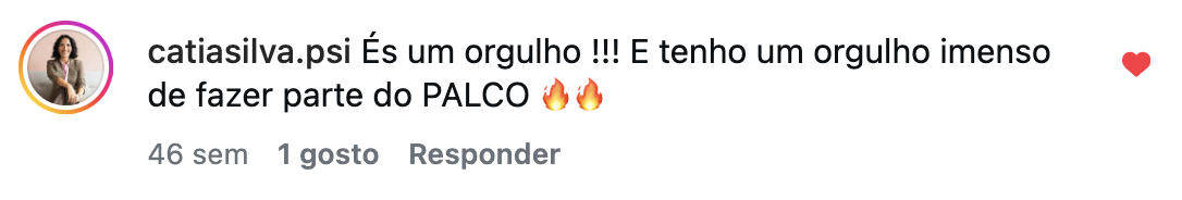 Testemunho de catiasilva.psi no Instagram
